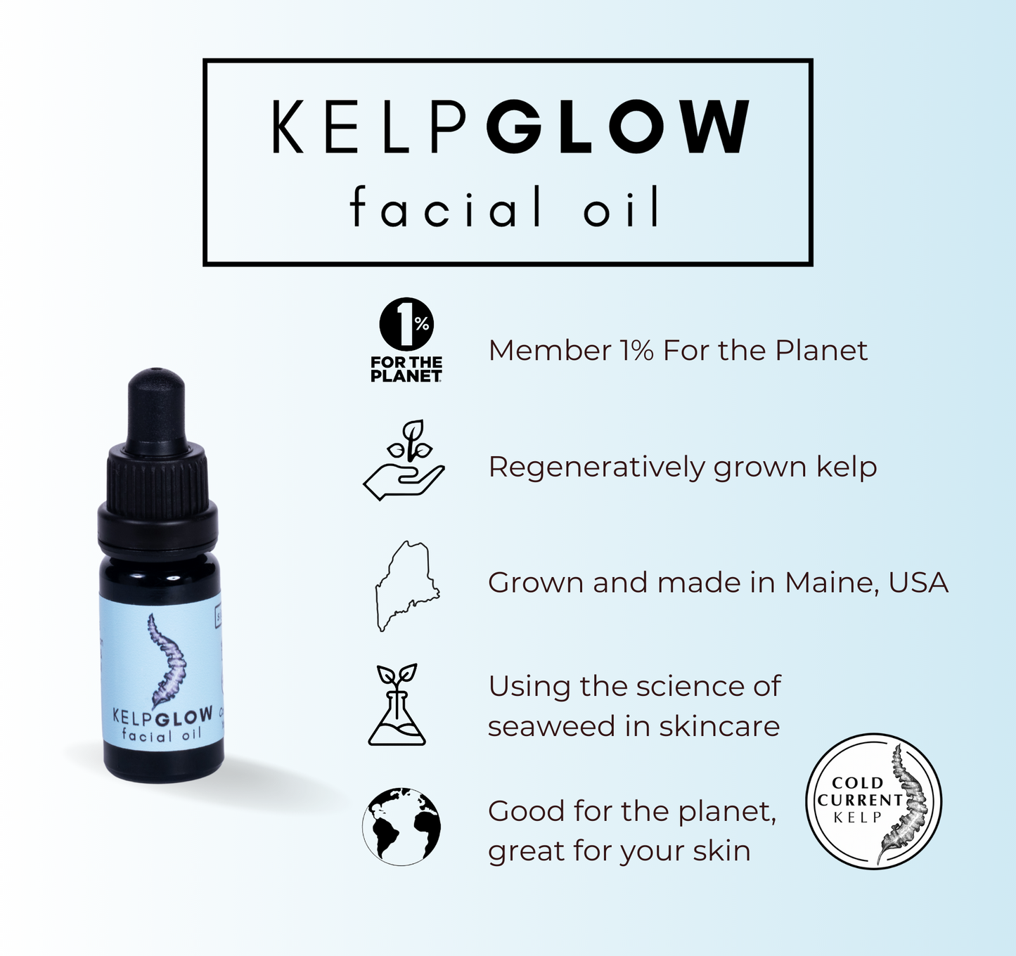 KelpGlow Facial Oil Mini (Signature Citrus)